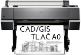 Tlač CAD/GIS A0