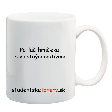 Hrnček biely s potlačou