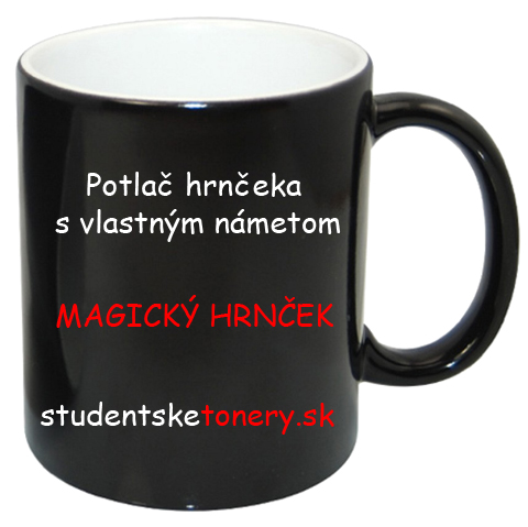 Magický hrnček čierny