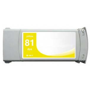 HP C4933A - no. 81 yellow - kompatibilný