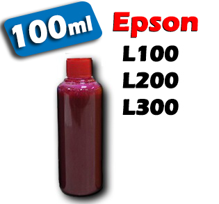 Atrament pre tlačiareň EPSON L100 / L200 / L300 magenda 100ml
