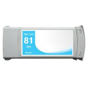 HP C4934A - no. 81 light cyan - kompatibilný