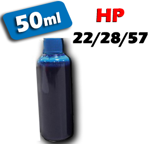 Atrament pre kazety HP 22/28/57 cyan - 50ml