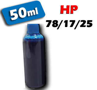 Atrament pre kazety HP 78/17/25 cyan - 50ml