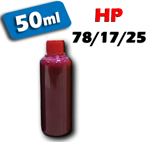 Atrament pre kazety HP 78/17/25 magenta - 50ml