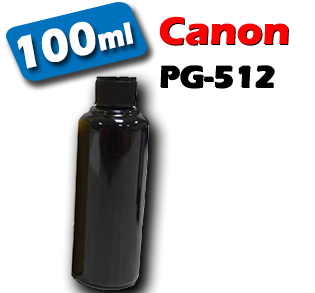 Atrament pre kazety Canon PG510/PG512 black - 100ml