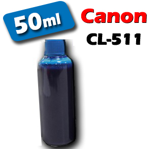 Atrament pre kazety Canon CL511/513 cyan 50ml