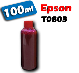 Atrament pre kazety Epson T0803 magenta 100ml