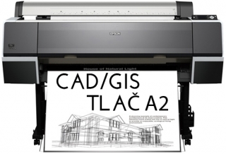 Tlač CAD/GIS A2